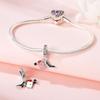 Bead Charms Copper Charm Bead Charms Authentic Handbag Highheeled Shoes Pendant Bead Charms Compatible With Bracelets Jewellery Diy Women Gift Access