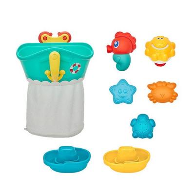 Toymiso bath play sea friend 8-delat set, koreanska badleksaker