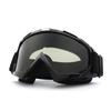 Riding Goggles Men's and Women's Motorcycle Off Road Goggles Bright Black Windproof Outdoor Glasses