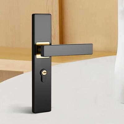 Heavy Duty Stainless Steel Commercial Door Handle With Lock Durable Easy Install Door Handle Lock Set for Bedroom/Office/Hotel