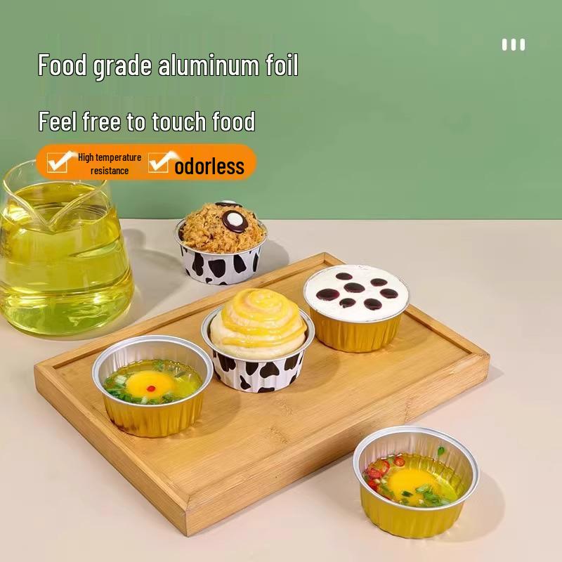 Aluminum Foil Air Fryer Bowls - Disposable Tart and Plate Molds.