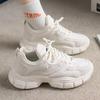 Thick-soled breathable running sneakers spring and autumn new dad shoes women's Korean version of fashion casual shoes heightening muffin shoes