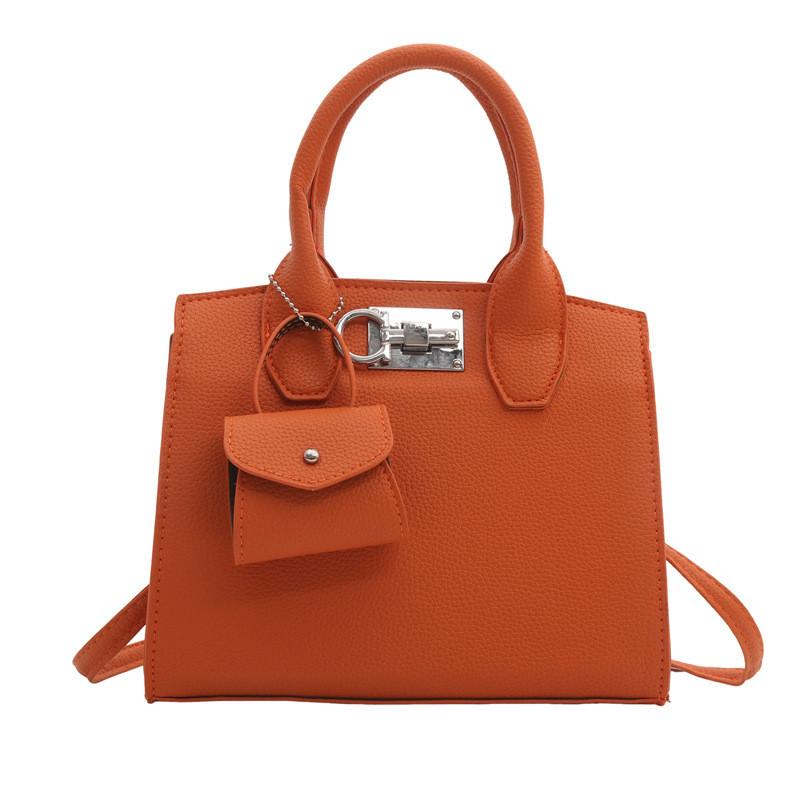 Stylish Large Capacity Casual Women's Single Shoulder Bag In Trendy Solid Colors
