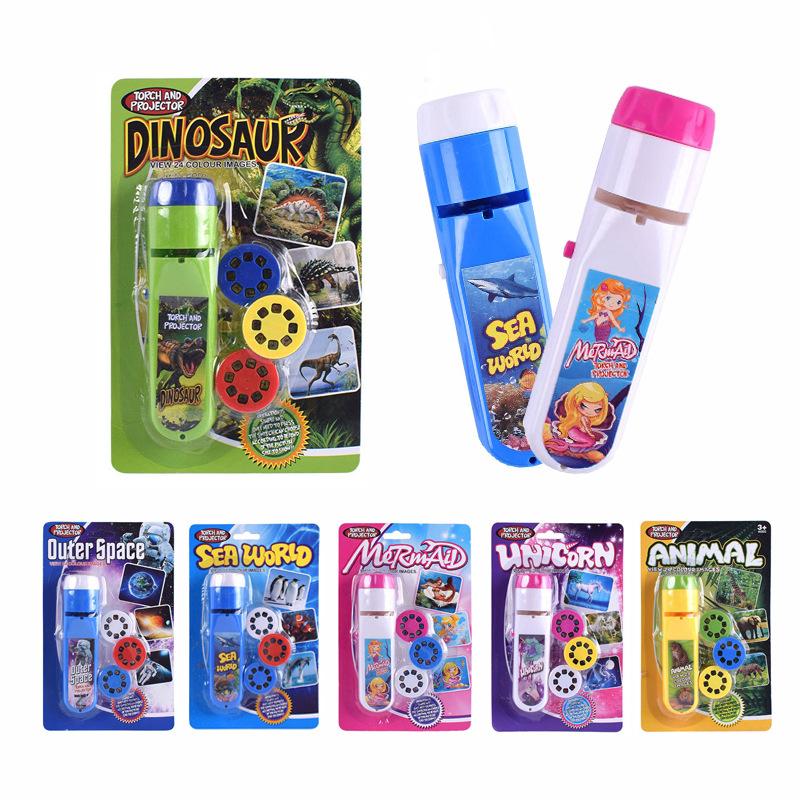 Children's Space Projector Story Machine Bedtime Story Pattern Flashlight Early Education Cognitive Toys