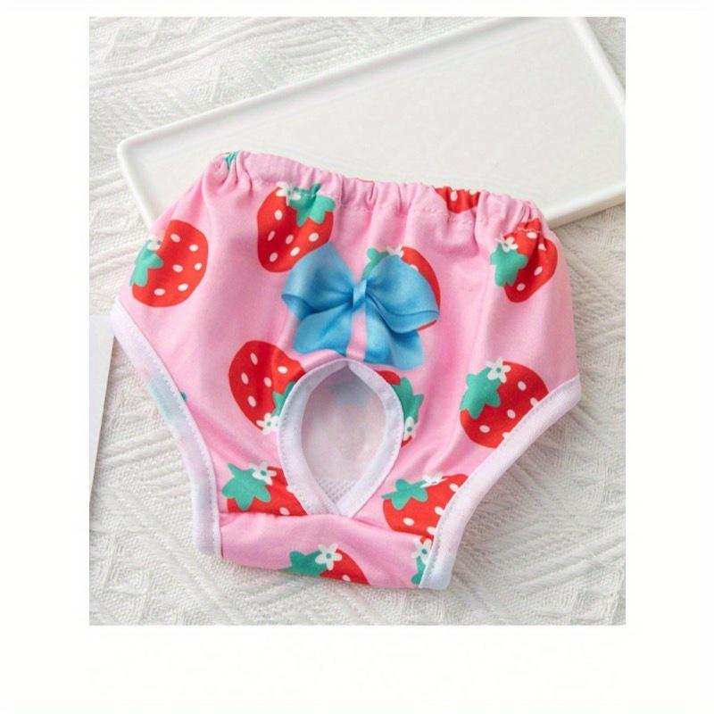 

1 шт. Симпатичные штаны для защиты от приставаний для питомца, Гигиенические шорты для кормящей собаки, Модные новые шорты для питомца M горячий розовый