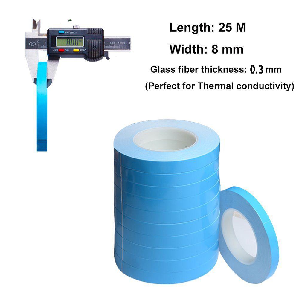 Width Transfer Tape Thermal Conductive Adhesive Tape Blue Heat Transfer Tape Adhesive Tape for Chip