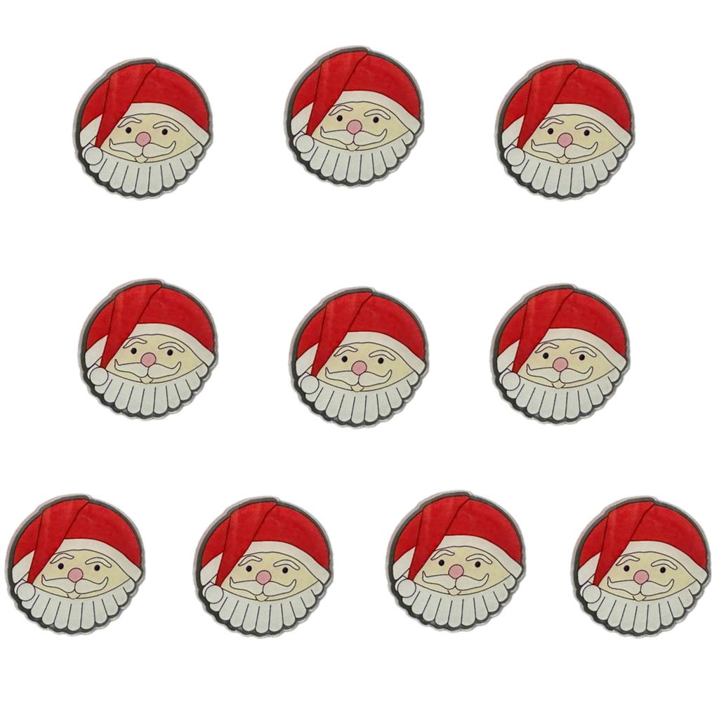 10Pcs Decorative Acrylic Cabinet Knob Covers with Christmas & Halloween Themes Knob Protector Adds Cheer To Any Room