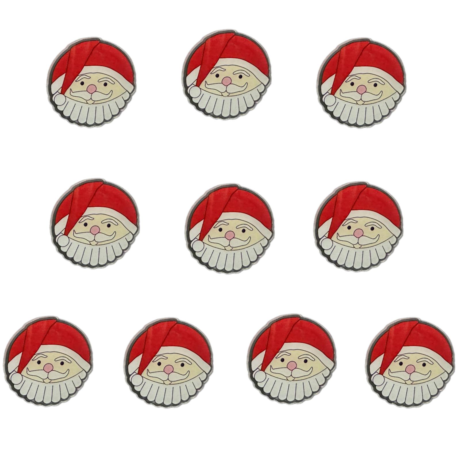 

10Pcs Decorative Acrylic Cabinet Knob Covers with Christmas & Halloween Themes Knob Protector Adds Cheer To Any Room B