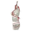 Body Sexy Vazado Europeu e Americano Fantasia de Empregada Enfermeira para Role Play Conjunto de Lingerie para Mulheres