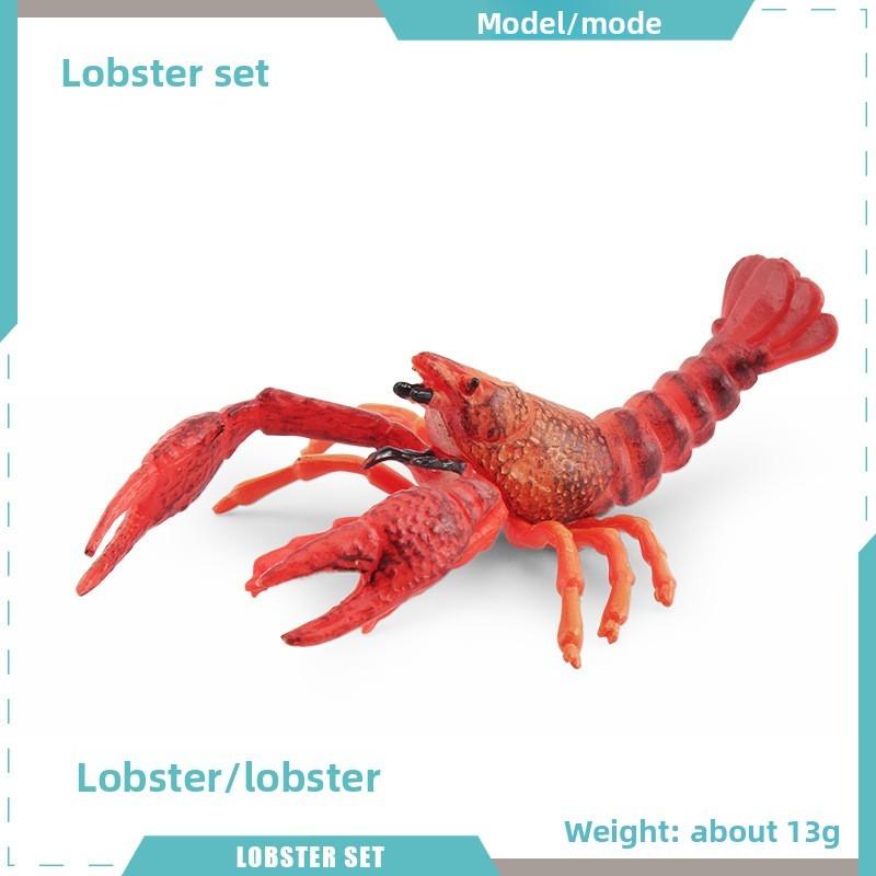 Lobster Pvc Marine Animal Model For Educational Display And Kids Gifts
