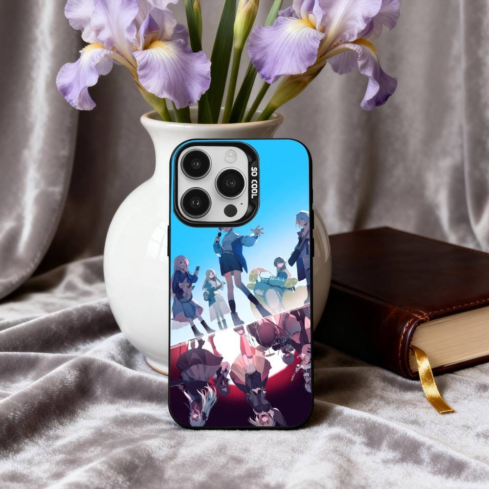 

Anime BanG Dream A-Ave Mujica Phone Case For iPhone17,16,15,14,13,12,11 Plus,Pro Max Black Candy silver phone case iPhoneXSMAX