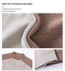 Men's Winter Half-High Collar Thick Mink Velvet Sweater