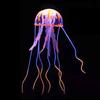 Colorful Artificial Glowing Effect Jellyfish Fish Tank Aquarium Decor Ornament