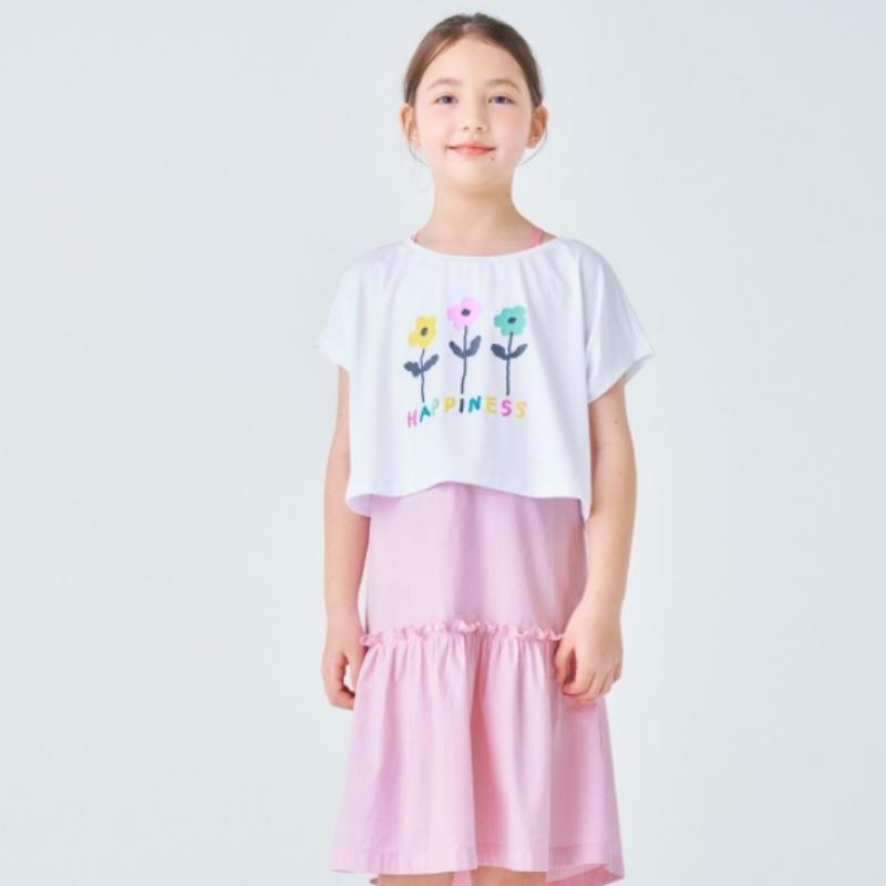 [Fila Kids] Fila X Susin Layered Dress  Fk2opf2s02f Epk  q0zFk2opf2s02fEpk