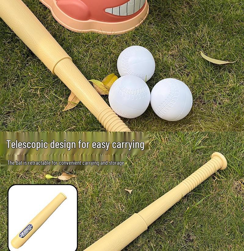 Cartoon Whale Baseball Launcher Set: Parent-Child Indoor/Outdoor Sports Toy