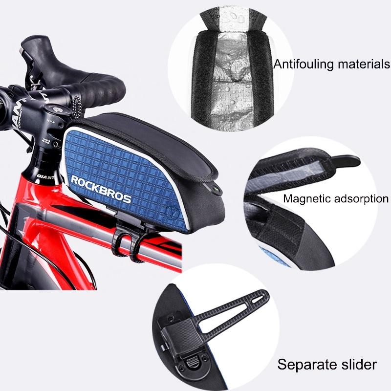 N//A 12 Pcs Bike Frame Pouch Useful Bicycle Repair Tool Bag Handlebar Bag Bike Bike Top Tube Saddle Seat Bag Bike Repair Tool Kits with Saddle Bag Bicycle Tail Bag Storage Bicycle Saddle Bag