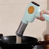 Electric Pasta Maker 5 Heads Noodle Press Machine for Lasagna Macaroni Ramen Blue