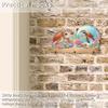 Sea Turtle Wood DIY Diamond Painting Hanging Hook No Hole Punching Wall Decor