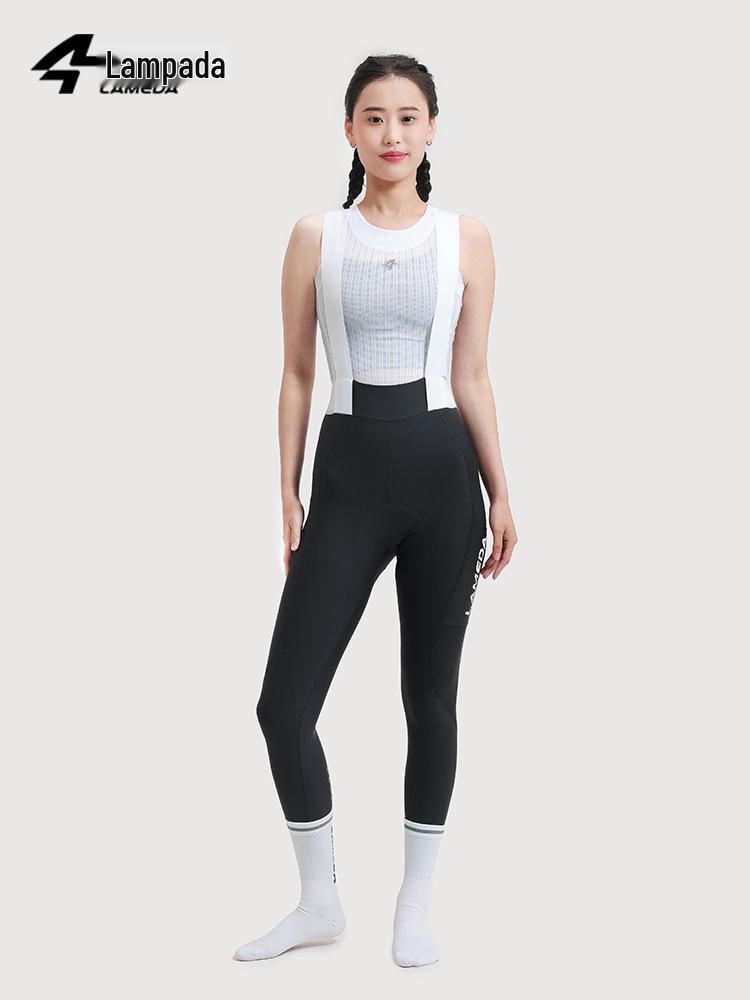 

Женские велосипедные шорты Lampauda с высокой талией и разрезами, с защитой от солнца и карманами Extra Large