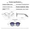 Myopia 3 In 1 Multifunctional Polarized Clips -0.5 To -6.0 Magnetic Metal Clip Sun Glasses Prescription Irregular Can Custom
