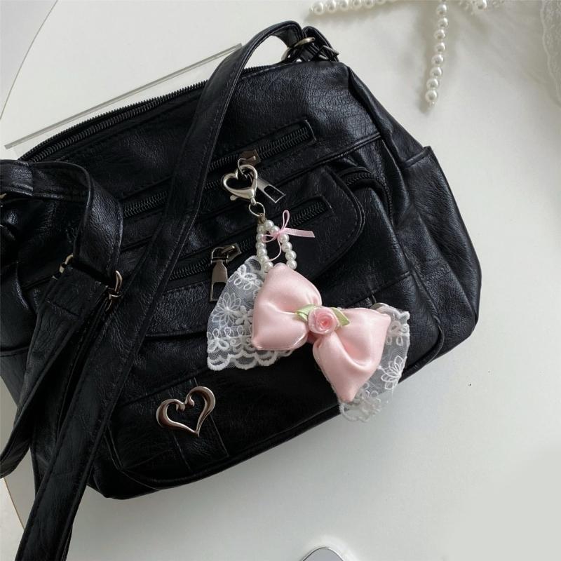 Multipurpose Sweet Fabric Bowknot Room Decoration for Trendy Women and Students Seek Elegant Charm Daily Casual Use