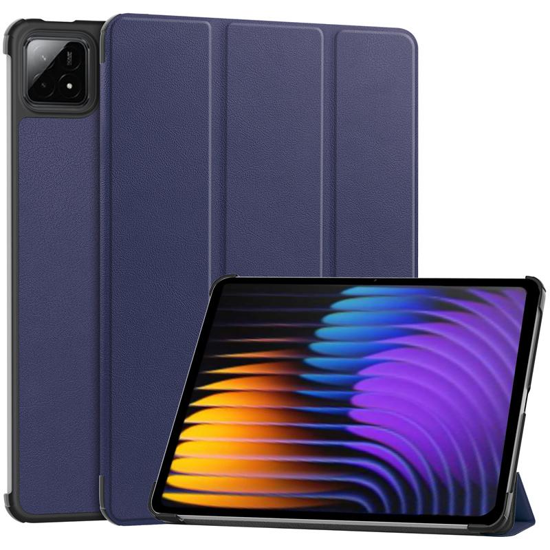 Coque For Xiaomi Poco Pad X1 11.2 Inch 2025 Case Tri-Fold PU Leather Stand Tablet Shell Funda For Poco Pad X1 Case Cover 11.2"