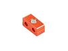 POSH FAITH Motorcycle Supplies #3 Brake Hose Separator Dark Orange