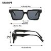 Vintage Square Sunglasses Women New Stylish Multicolor Outdoor Shades for Travelling  Trendy Brand Design Sun Glasses