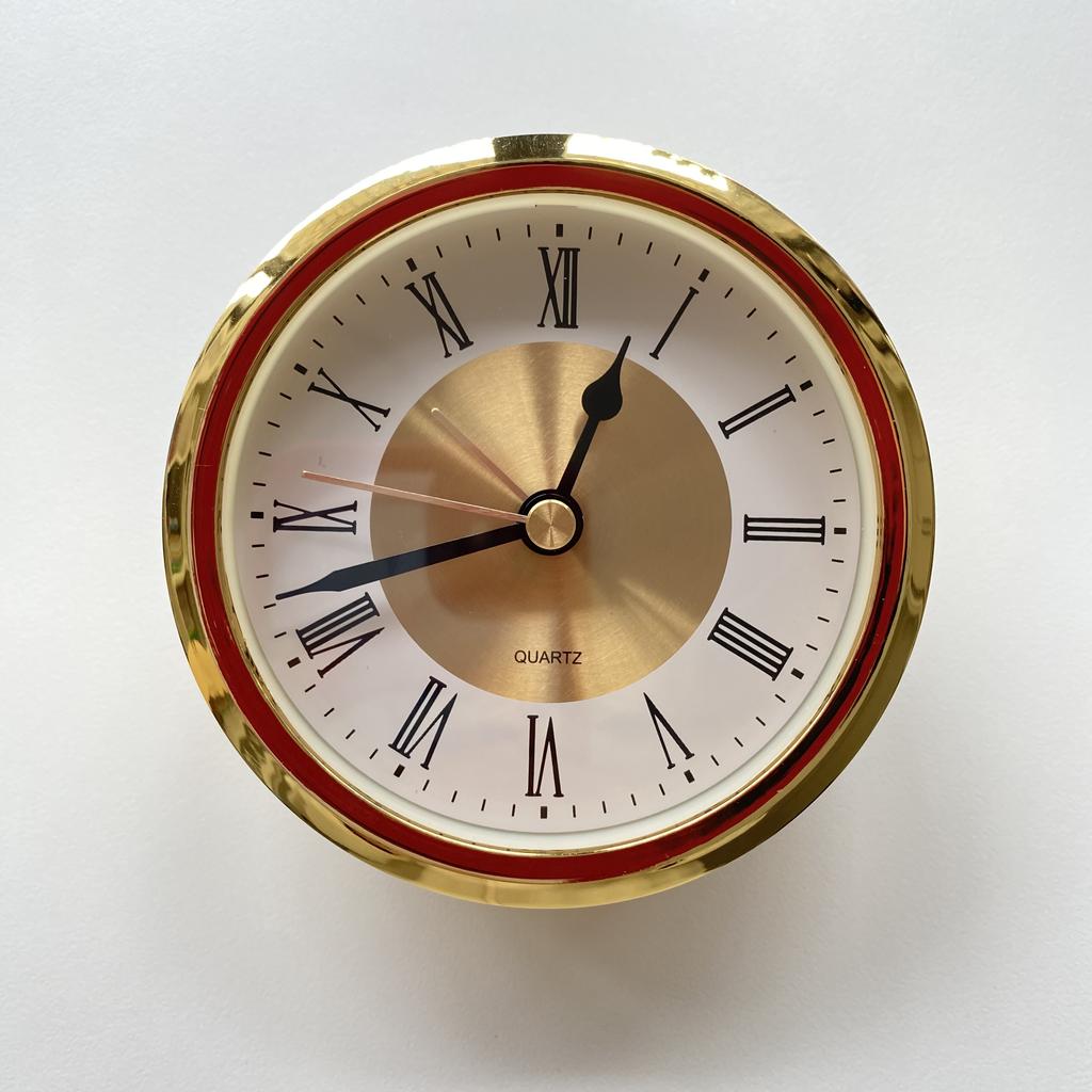 Uhreneinsatz Quarz Uhrwerk Eingebaute Uhr Klassische Uhr Handwerkseinsatz Uhrenwerk DIY Tischuhr