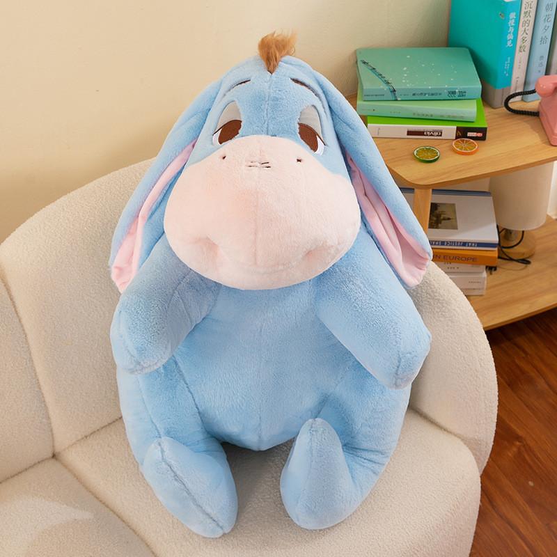 

Eeyore Donkey Plush Toy Cartoon Stuffed Doll Home Decoration Gifts Birthday 35cm синий