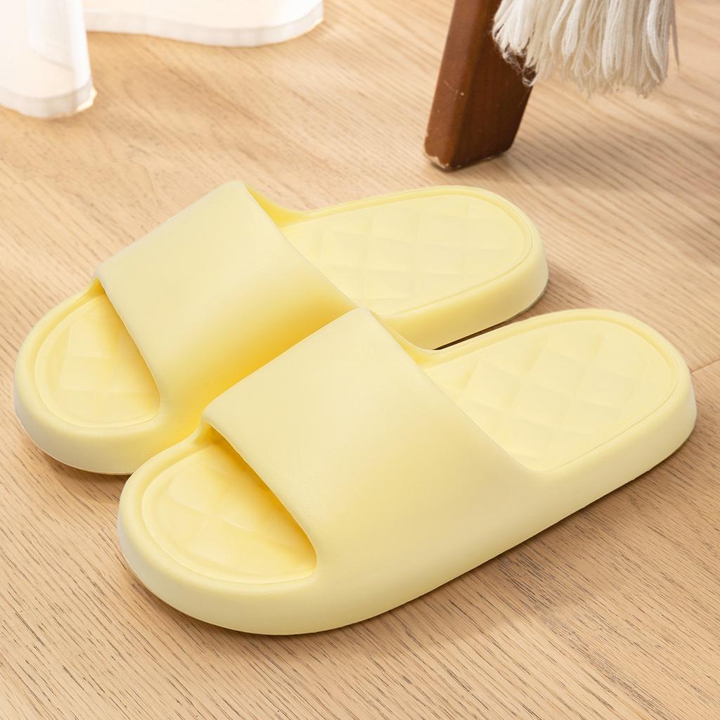 Sommer Damen Hausschuhe Flache Strand Indoor Pantoletten Weiche Bequeme Rutschfeste Hausschuhe Atmungsaktive Leichte Herren Badezimmer Hausschuhe