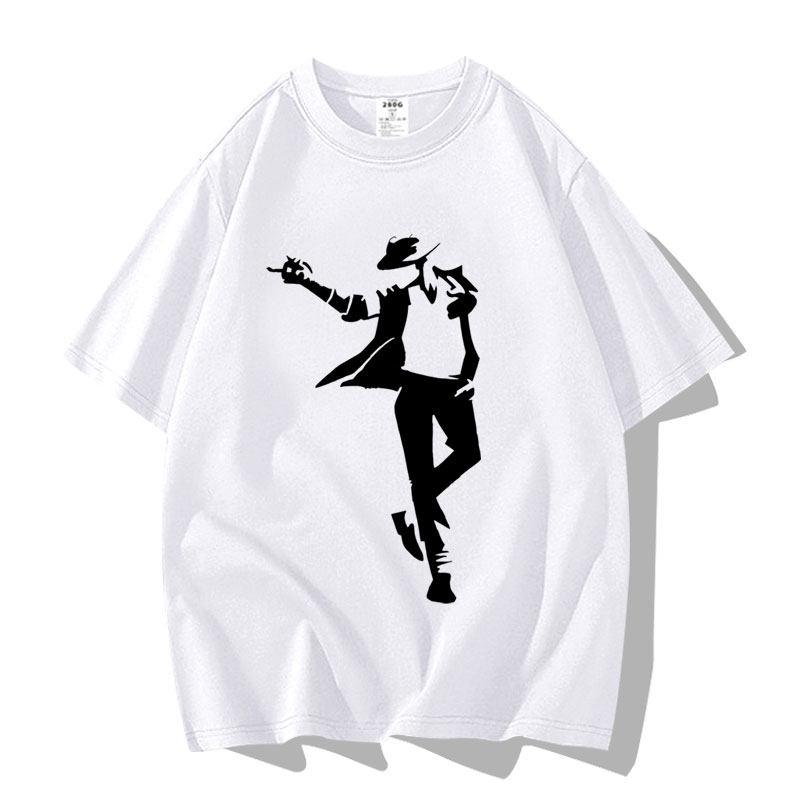 2026 Limited Edition Michael Jackson Pattern Men and Women New Summer T-shirts for Adults Parents and Children Cotton T-shirts