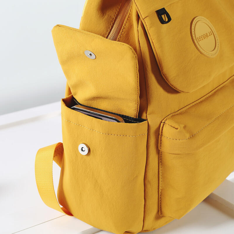 Women's Travel Outdoor Nylon Backpack Student Book Nylon Lightweight Small Backpack