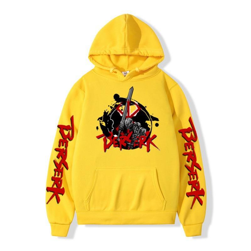 Berserk print, surrounding men and women daily street sweater hoodie