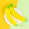 Banana Squeeze Toy Soft Stress Relief Toy for Kids Adults Stretchable Banana Fidget Toy for Concentration And Relaxation at Work School