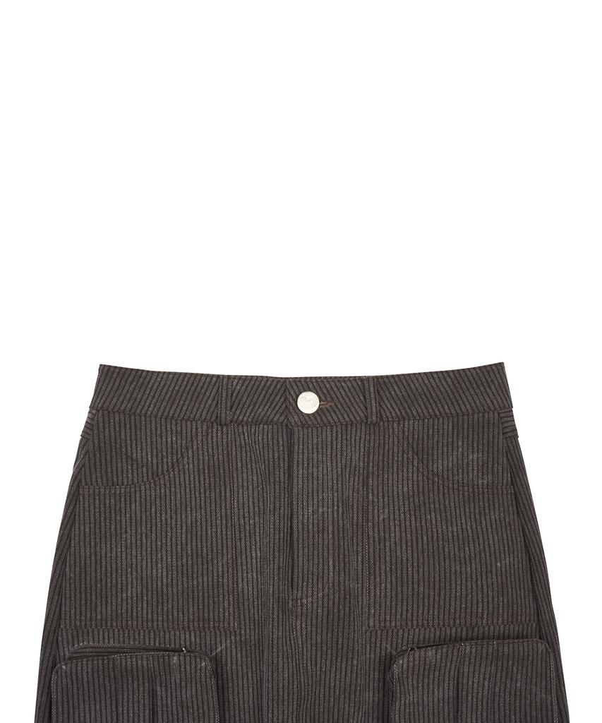 Love Is True Am Cargo Long Skirt(Brown)