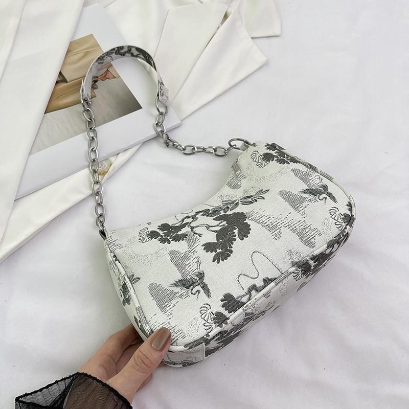 

Chic Summer Handheld New Chinese Style Women s Crossbody Bag With Unique Design Features белый