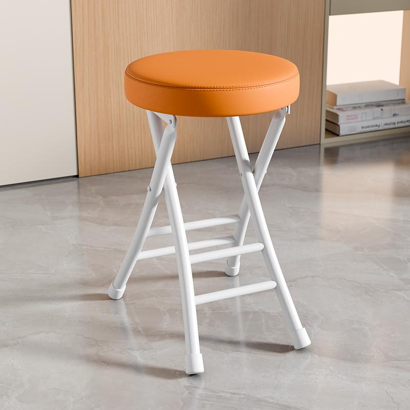 Portable Folding Chair Back Chair Home Dining Chair Student Dormitory Chair Compact Size Montm Chair Home Use Daily Set