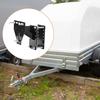 Spare Tire Winch Carrier Steel Holder for Trailer SUV Boat Utility Secure Transport