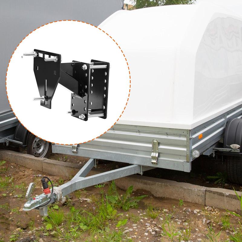 Spare Tire Winch Carrier Steel Holder for Trailer SUV Boat Utility Secure Transport