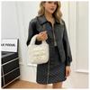 Furry Purse Winter Fluffy Bags for Women Fuzzy Tote Bag Faux Fur Purses Fluffy Shoulder Tote Bag Crossbody Handbag Top-Handle Fluffy Hobo Bags