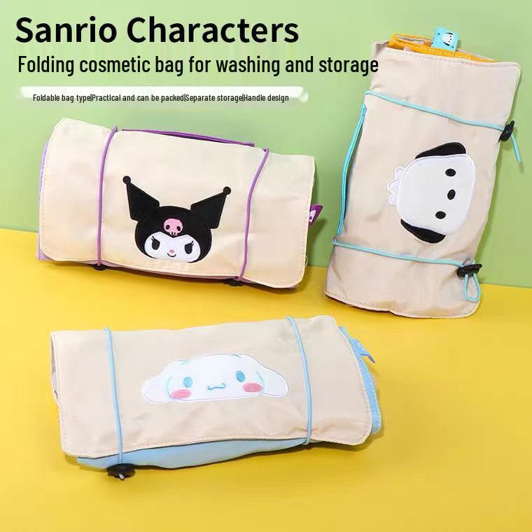 Large Capacity Cute Cartoon Travel Makeup and Toiletry Bag