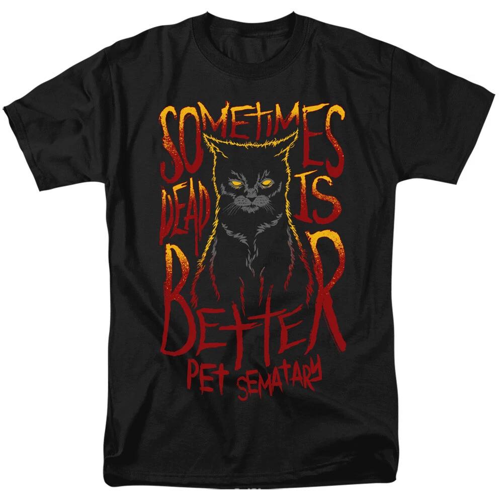 Pet Sematary Dead Is Better Men s T-Shirt S-5XL Licensed Horror Movie Tee XL