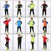 Long-sleeved Football Training Jersey Set, Children's/adult Autumn and Winter Game Jersey, Half-zip Sports Jersey Printing
