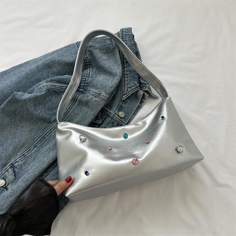 Stylish Commuter Tote Bag For Women 2023 Trendy Pu Leather Shoulder Bag