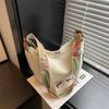 Niche Design Bag Women'S Tide Large Capacity Canvas Bag Shoulder Armpit Bag Casual Messenger Dumpling Bag