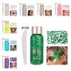 Set de 8 gels pailletés épais pour le visage et le corps, Ombre à paupières liquide holographique à paillettes scintillantes, Maquillage pour cheveux Sparkle pour festival, fête rave sur scène