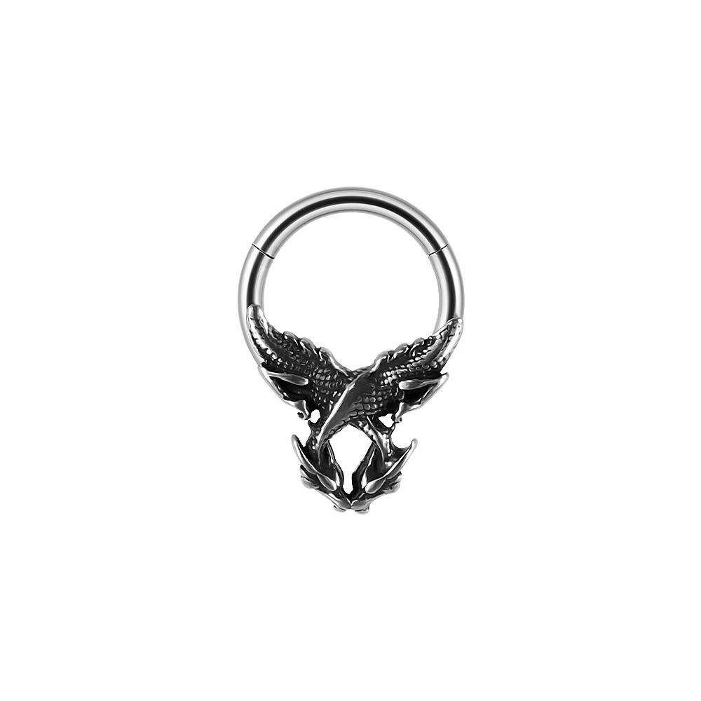1PC Stainless Steel Butterfly&Bat&Snake Nose Septum Ring 16G Earrings Hoop Ear Cartilage Tragus Body Piercing Jewelry