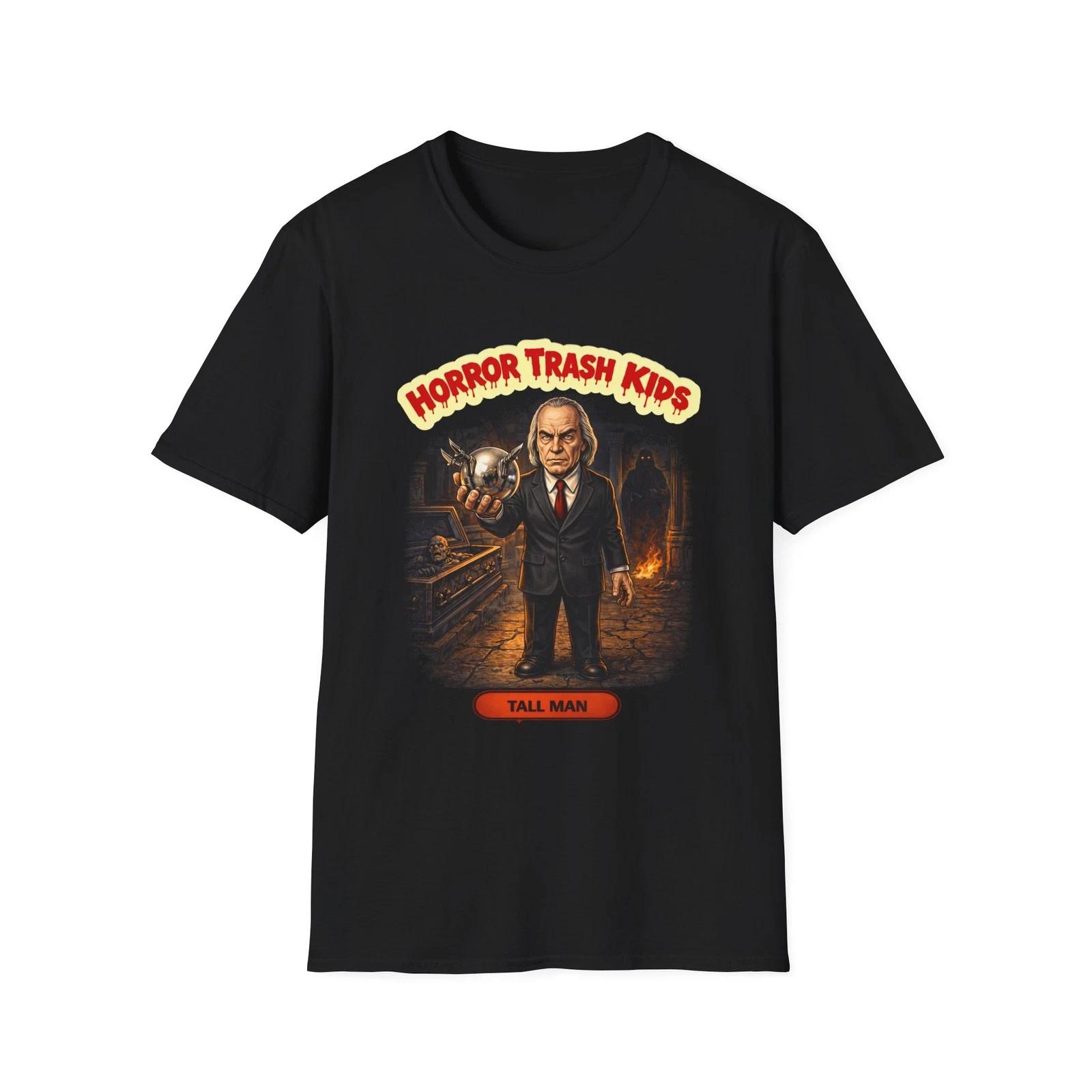 Horror Trash Kids Tall Man phantasm T-Shirt | Retro Horror Character Tee XL