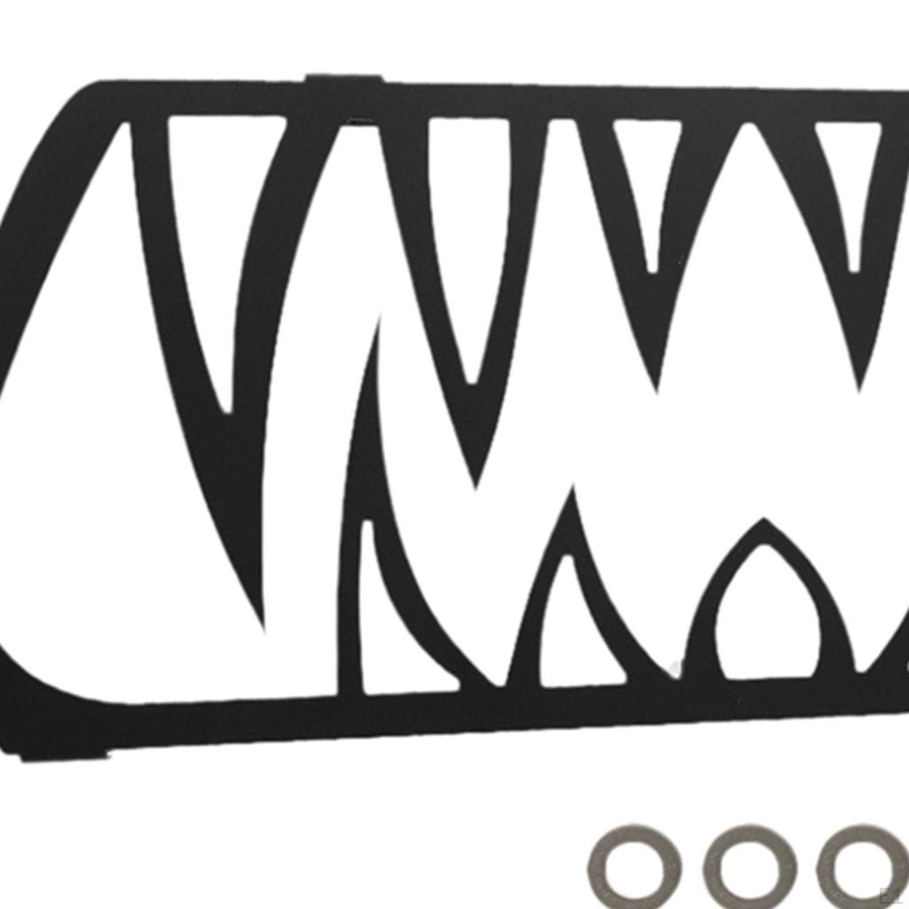 Front Grill Trim Grille Teeth Insert Premium High Performance Lower Protector Directly Replace